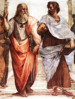 Plato and Aristotle from The School of Athens